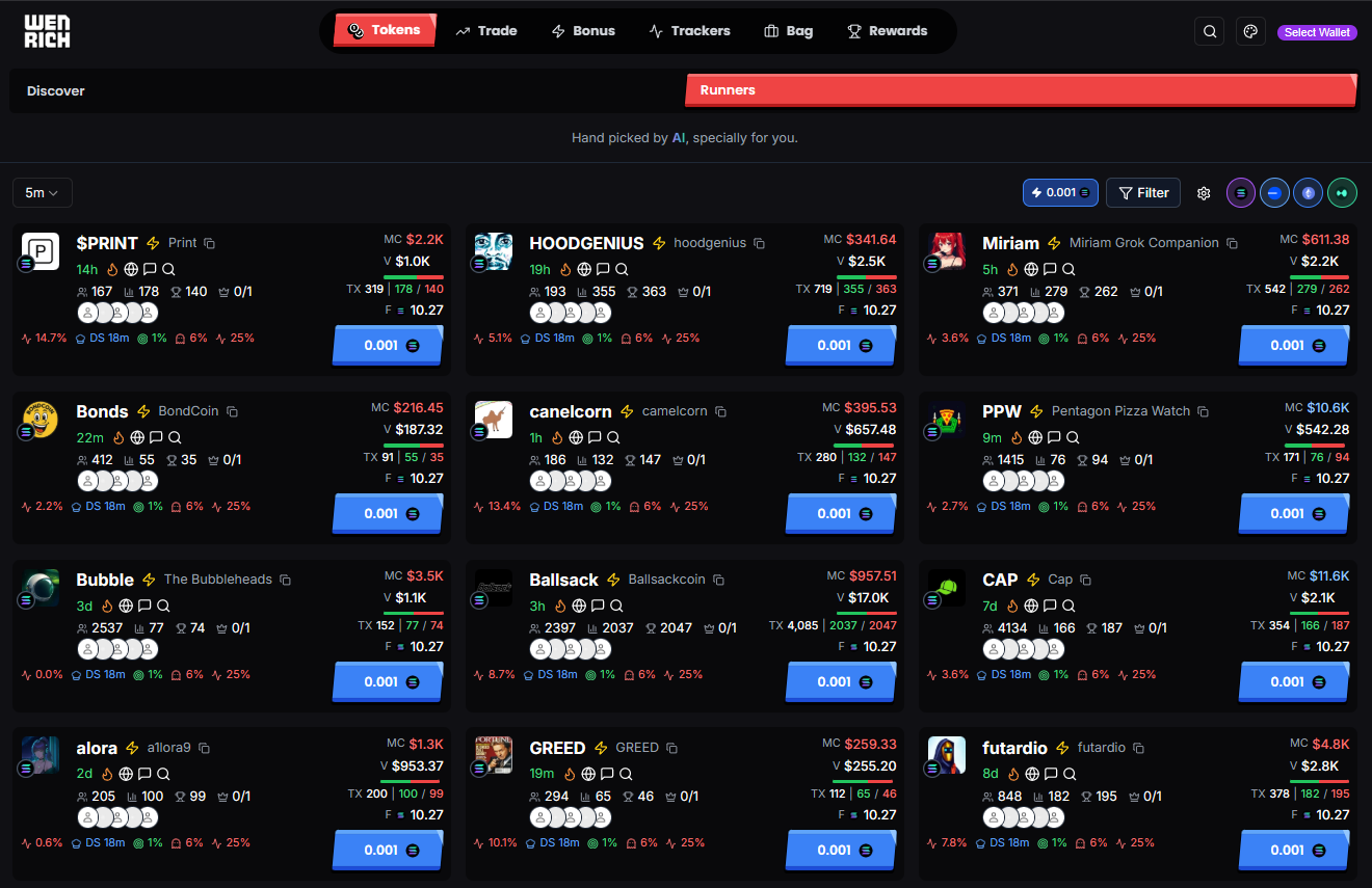 WEN RICH Trading Platform Demo